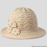 Шляпка для девочки F315Катарина(54-56)-св.бежевый
