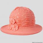 Шляпка для девочки F315Катарина(54-56)-персик