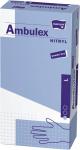 Перчатки смотровые одноразового использования нестерильные под товарным знаком matopat: Ambulex Nitryl нитриловые неопудренные размер S по 100 шт.