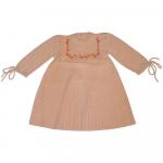 Платье для девочки  3004A-персиковый