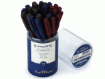 Ручка SlimWrite. ORIGINAL шариковая 0,5 мм, синяя (3 цвета корпуса)