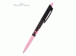 Ручка HappyClick. Розовая кошечка шариковая, 0,5 мм, синяя