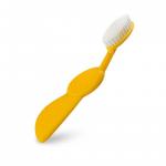 Radius Toothbrush Scuba щетка зубная с резиновой ручкой (желтая) (мягкая) (для левшей)