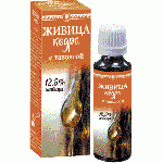 Живица кедра 12% с таволгой, 50 мл