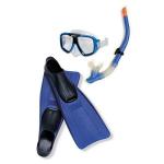 Набор для подводного плавания Sports-маска,трубка,ласты,р-р 35-39, Intex (55957)