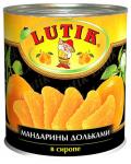 LUTIK Мандарины дольками в сиропе