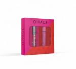 Divage -   Набор подарочный № 65 (тушь для ресниц `90х60х90` № 6101 + блеск для губ crystal shine № 06)