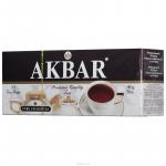 AKBAR Классическая серия черный чай, 25 пак.