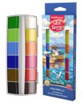 Краски акварельные ArtBerry® Premium с УФ защитой яркости 12 цветов