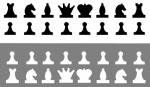 Набор Магнитных фигур для демонстрационных шахмат