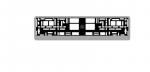 A78107S Рамка под номерной знак карбон (светлый)AVS RN-05