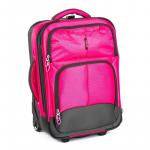 Р8536 розовый 24 чемодан средний