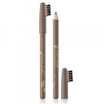 EVELINE. Контурный карандаш для бровей - светлый коричневый серии eyebrow pencil