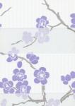 Рулонная штора День-Ночь Сантайм Декор , сакура фиолетовая               (df-200310-gr)