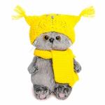 Мягкая игрушка Басик Бэби в шапке-сова и шарфе, 6 шт., BB-030