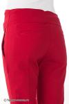 Укороченные красные брюки для беременных