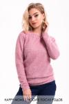 Розовый свитер для беременных
