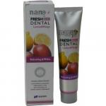 Зубная паста с ионами серебра и натуральными экстрактами фруктов Лимон и Манго Nano Fresh Dental