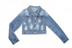 Куртка 133561-8 джинс для девочек