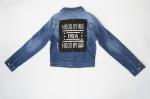Куртка 133869-8 джинс для девочек