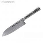 Нож кухонный "Samura Bamboo" Сантоку, лезвие 140 мм
