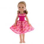 Яркий сарафан для кукол Paola Reina 32 см