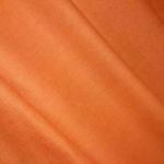 Ткань лен гл.краш, 140г/м?, 30% лен + 70% хлопок, цв.22 оранжевый уп.50х50 см