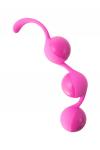 Вагинальные шарики Seven Creations, силиконовые, розовые, D3,5