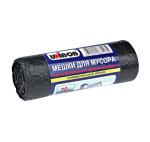 Мешки для мусора UNIBOB 60 см х 70 см ПНД 60 л, цвет черный, 30 шт./рул., 8,5 мкн