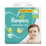 PAMPERS Подгузники Active Baby Dry Junior (11-16кг) Упаковка 64
