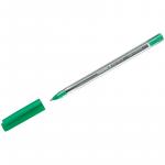 Ручка шариковая Schneider Tops 505 M зеленая, 1,0 мм, прозрачный корпус, 150604