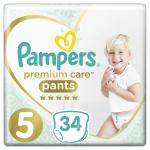 *СПЕЦЦЕНА PAMPERS Подгузники-трусики Premium Care Pants д/мальчиков и девочек Junior (12-17 кг) Упаковка 34