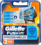GILLETTE FUSION Proshield Chill Сменные кассеты для бритья 2 шт. 