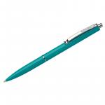 Ручка шариковая автоматическая Schneider "K15" синяя, корпус зеленый, 1,0мм, 130824