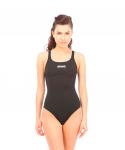 Купальник для плавания совместный Solid Swim Pro Black/White, 2A242 055