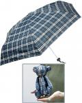 Детский зонт в чехле-игрушке. Темно-синий