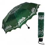 Зонт женский Панорама. Зеленый