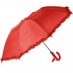 Зонт детский однотонный. Красный