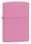 Зажигалка Zippo Pink Matte с покрытием Pink Matte, латунь/сталь, розовая, матовая, 36x12x56 мм
