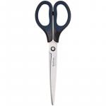 Ножницы Berlingo Smart tech Premium, 23 см, черные, европодвес, DNn_23059