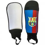 C28828-6 Щитки футбольные с защитой голеностопа (Barcelona)