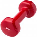 HKDB115-C2 Гантели виниловые 3  кг (красная)