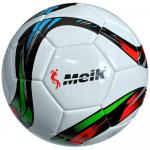 R18031-1 Мяч футбольный "Meik-069" 4-слоя TPU+PVC 3.0, 400 гр, машинная сшивка