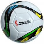 R18031-2 Мяч футбольный "Meik-069" 4-слоя TPU+PVC 3.0, 400 гр, машинная сшивка