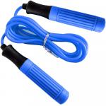B23649 Скакалка (цвет-Синий, ручки пластиковые, шнур ПВХ)