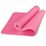 B31276-1 Коврик для йоги ТПЕ 183х61х0,6 см (розовый)