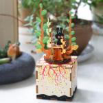 Деревянный 3D конструктор - музыкальная шкатулка Robotime "Весна"