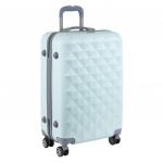 РА006 (2-ой) голубой (24") пластикABS чемодан средний