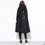 Женское пальто с капюшоном 17391