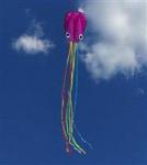 DE 0441 Воздушный змей «ОСЬМИНОГ» фиолетовый (Kite octopus purple)